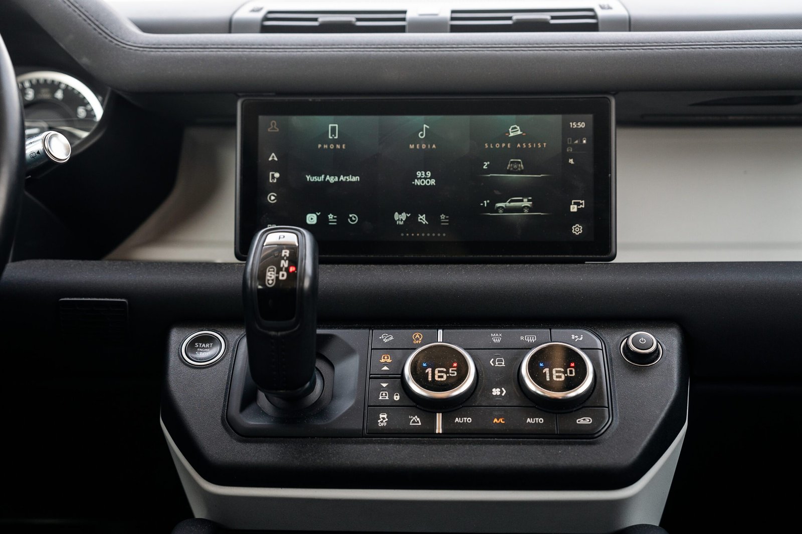 Land Rover Defender for rent in Dubai – rugged luxury SUV from Yaga Rent a Car