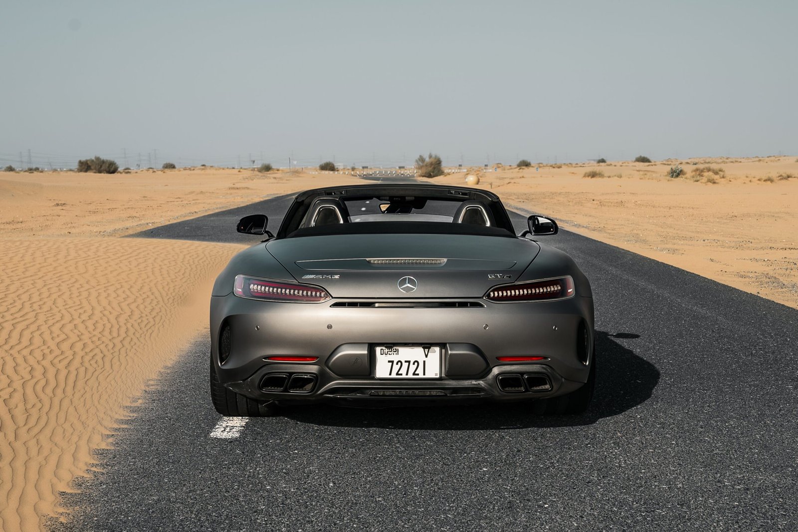 Mercedes-AMG GT C 63 for rent in Dubai - sports car by Yaga Rent a Car