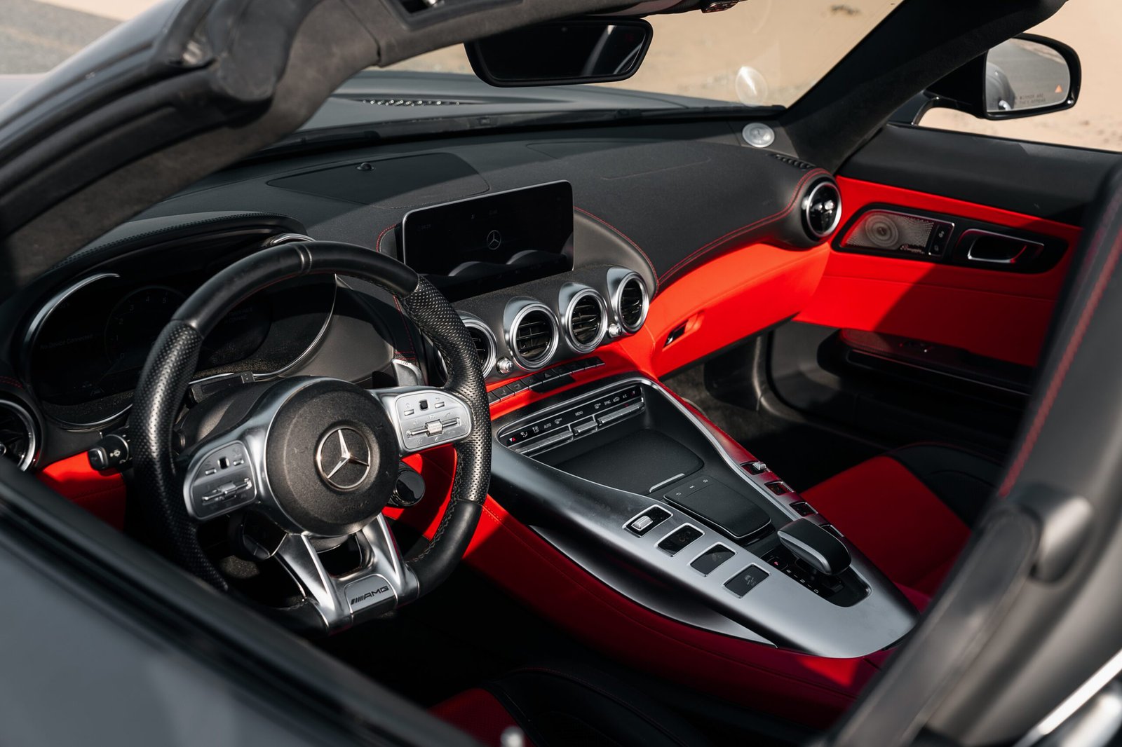 Mercedes-AMG GT C 63 for rent in Dubai - sports car by Yaga Rent a Car
