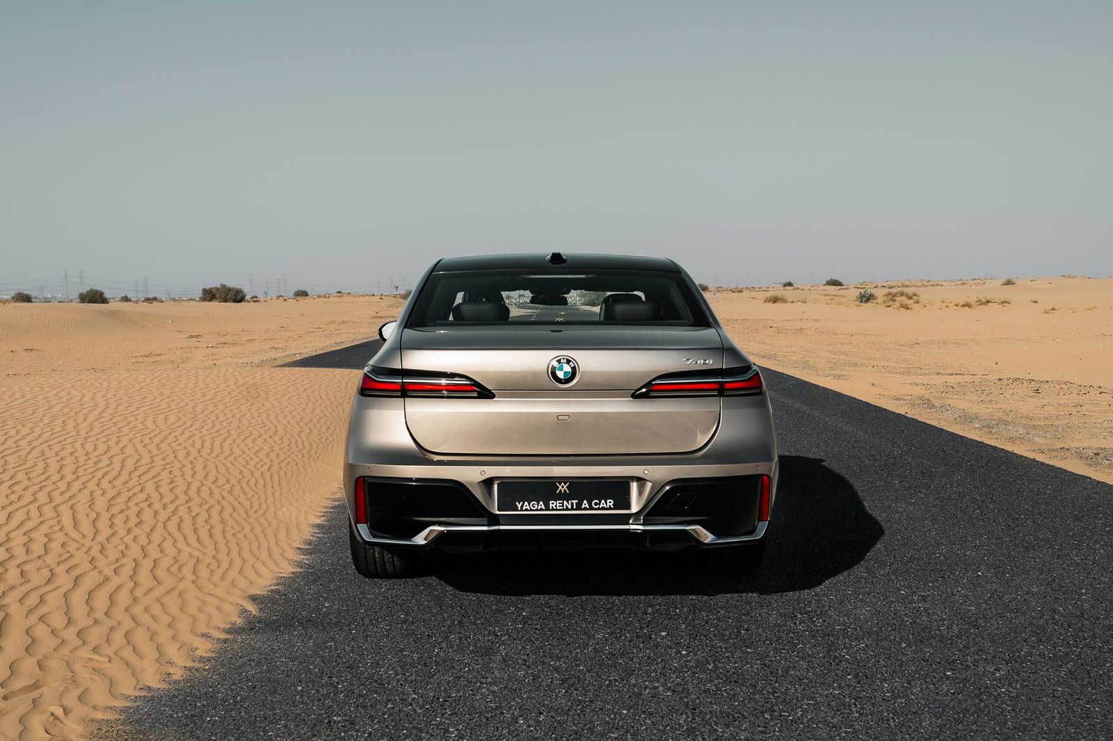 BMW 7 Series luxury sedan for rent in Dubai – Yaga Rent a Car