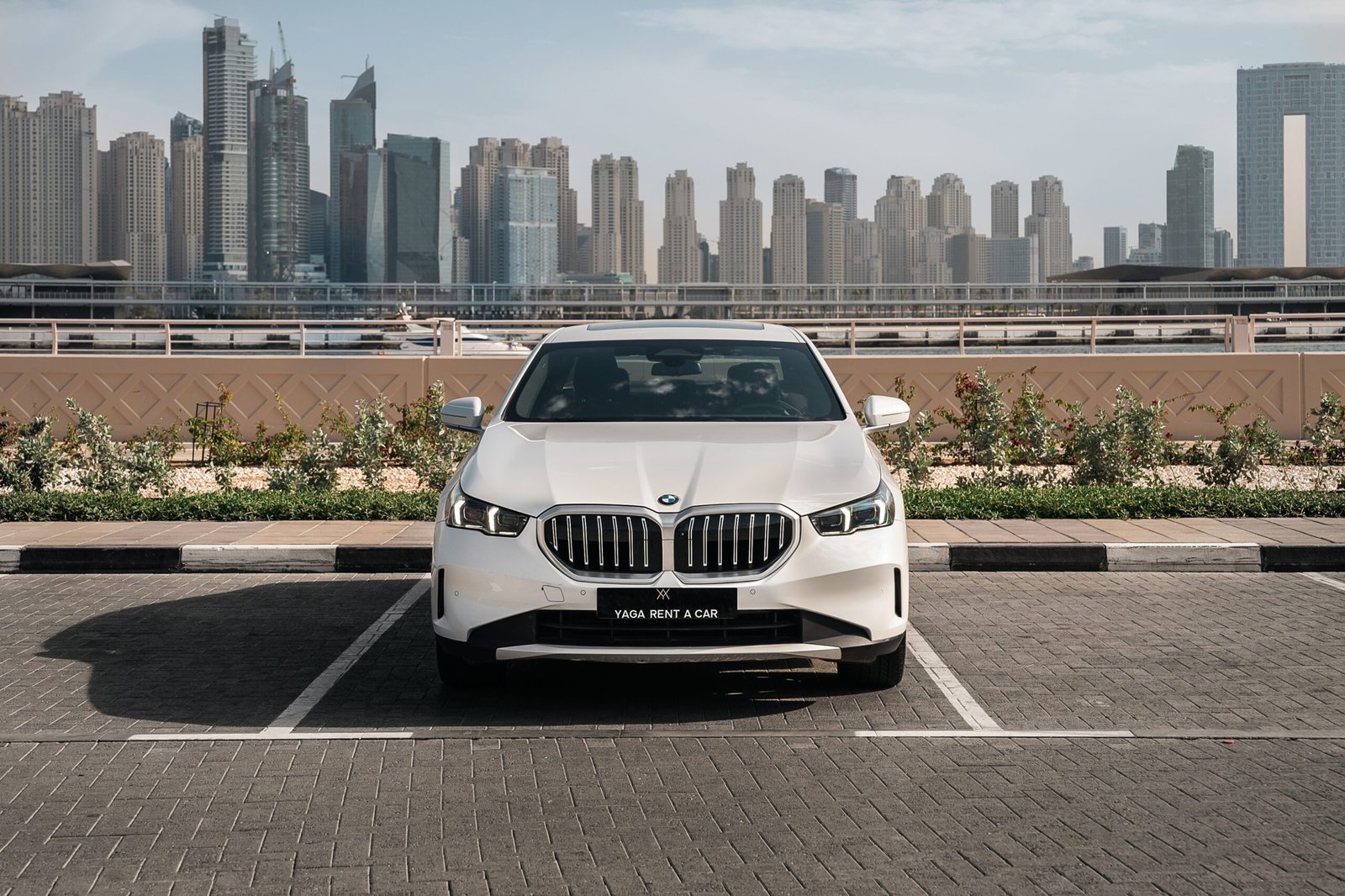 BMW 5 Series for rent in Dubai – executive sedan by Yaga Rent a Car